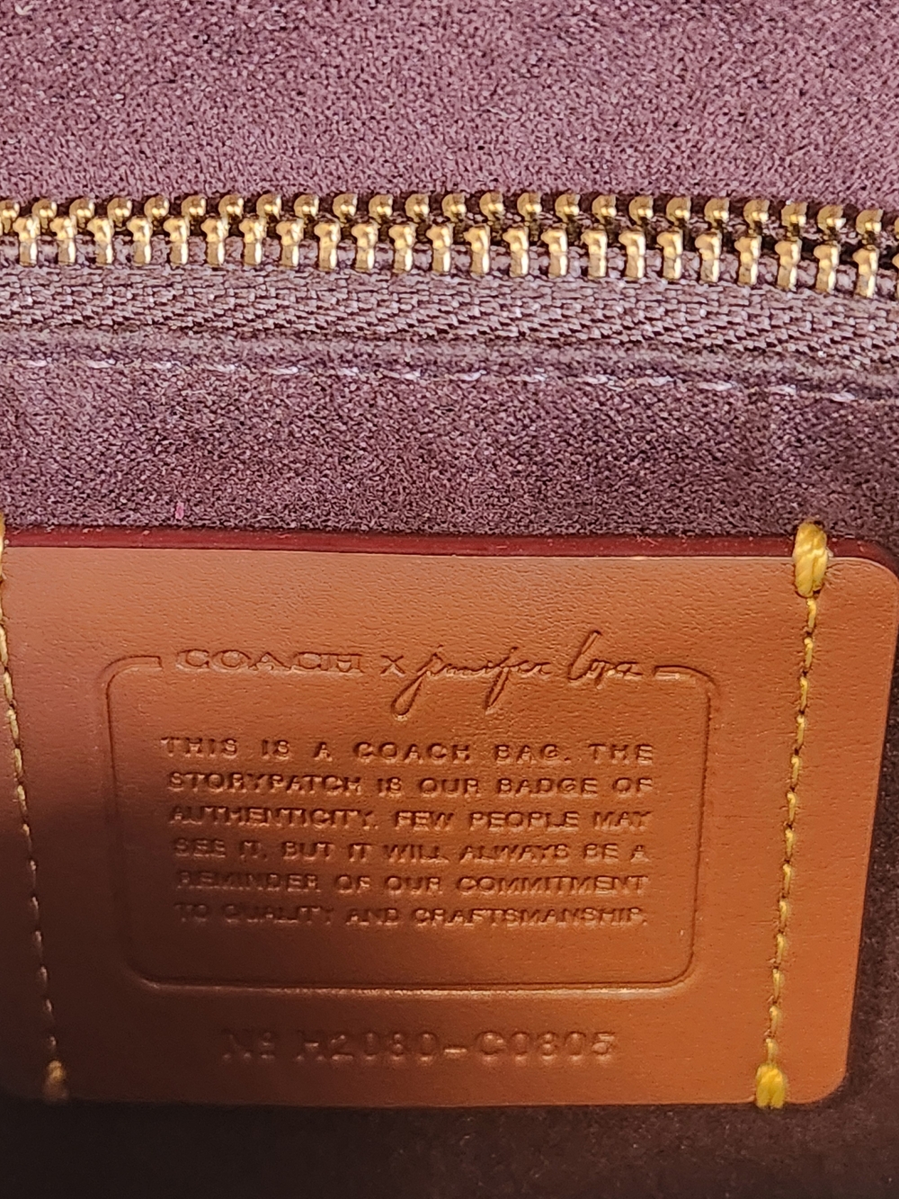 Coach x Jennifer Lopez Hutton Shoulder Bag in Colorblock with Genuine Snakeskin - Picture 11 of 11